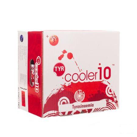 Tyr Cooler 10 Rood/rouge 30 X 87ml 
