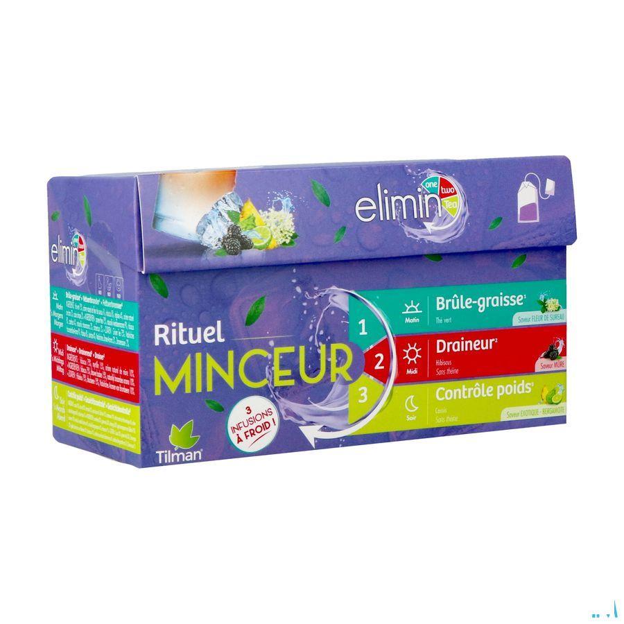 Elimin One Two Tea Purple Tea Bags 3X14