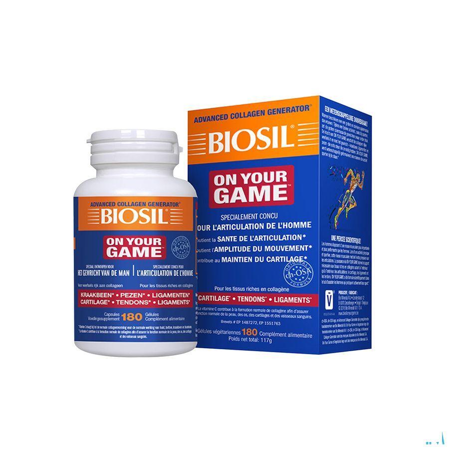 Biosil On Your Game Capsule 180  -  Bio Minerals