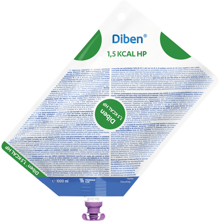 Diben 1,5 Kcal Hp 1000 ml  -  Fresenius