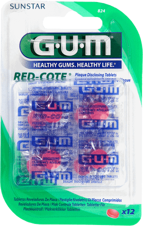 Gum Tandplakverklikker 12st 824