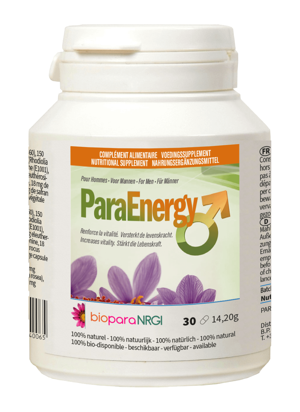 Para Energy Man Blister Gel 30