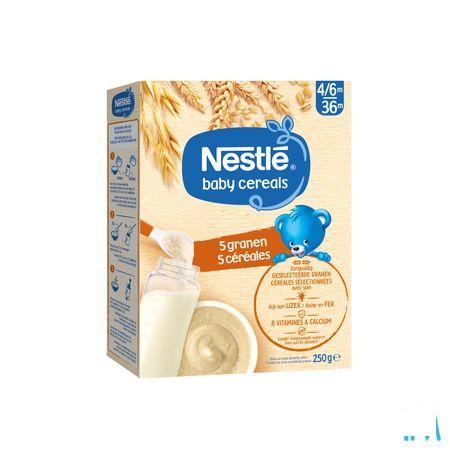 Nestle Baby Cereals 5 Granen 250 gr  -  Nestle