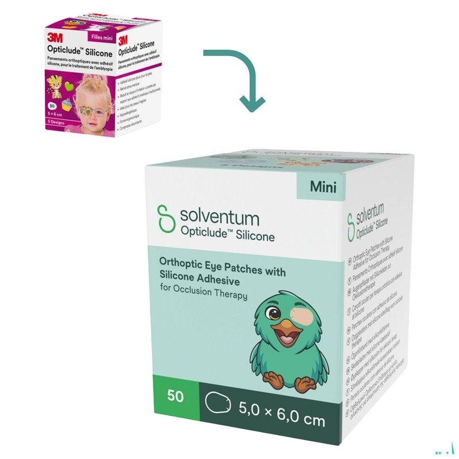 Opticlude 3m Silicone Eye Patch Girl Mini 50  -  3M