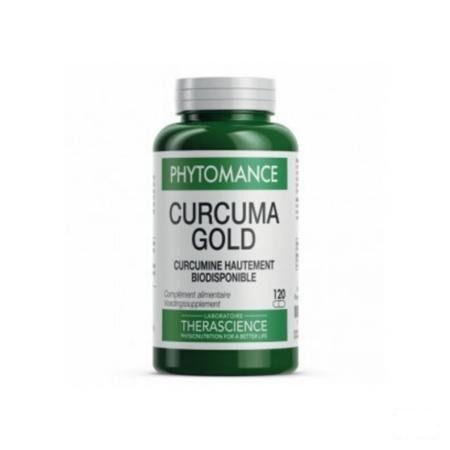 Curcuma Gold Capsule 120 Phytomance Pt274  -  Therascience