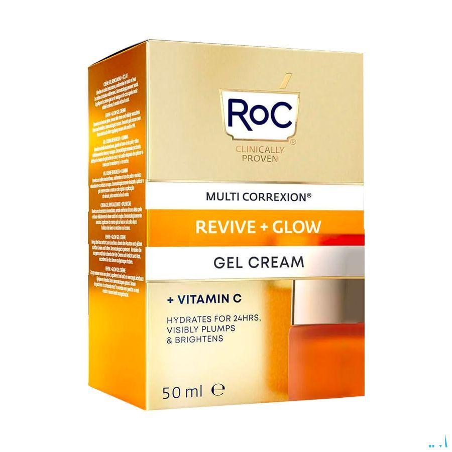 Roc Multi Correx.Revive+Glow Gel Cream Pot 50 ml