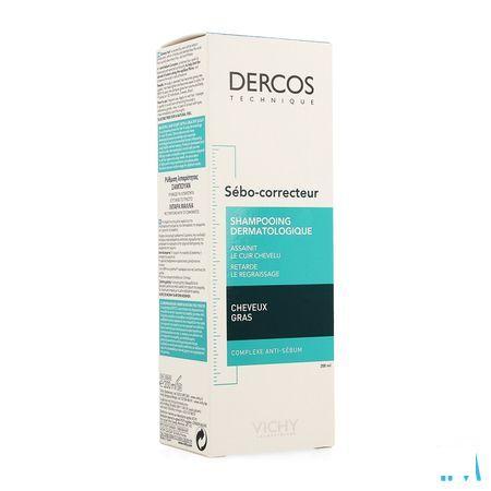 Vichy Dercos Sebo Correct. Chev Gras Shampooing 200 ml  -  Vichy