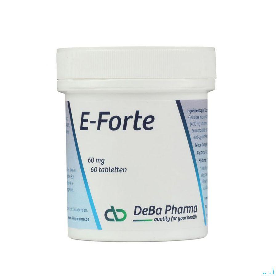 E-forte Tabletten 60x60 mg  -  Deba Pharma
