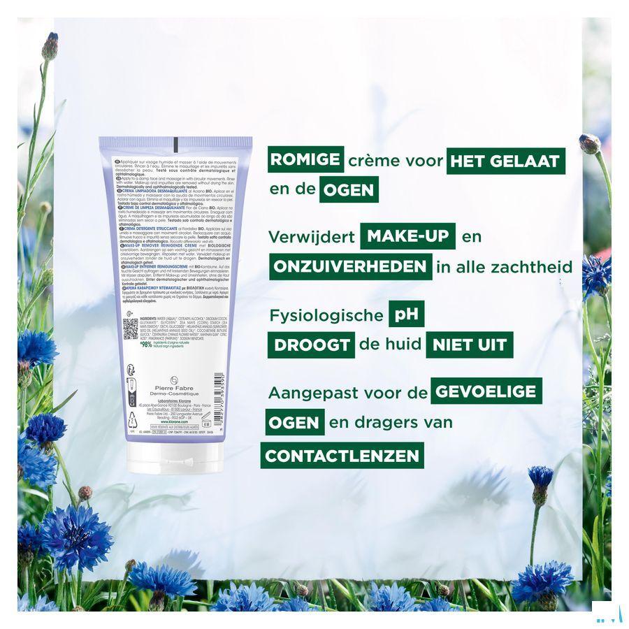 Klorane Visage Creme Nett Demaq Bleuet Bio 200 ml