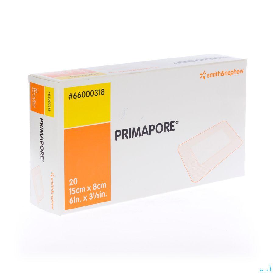 Primapore S&n Pansement Post-op 15cmx 8cm 20 66000318  -  Smith Nephew