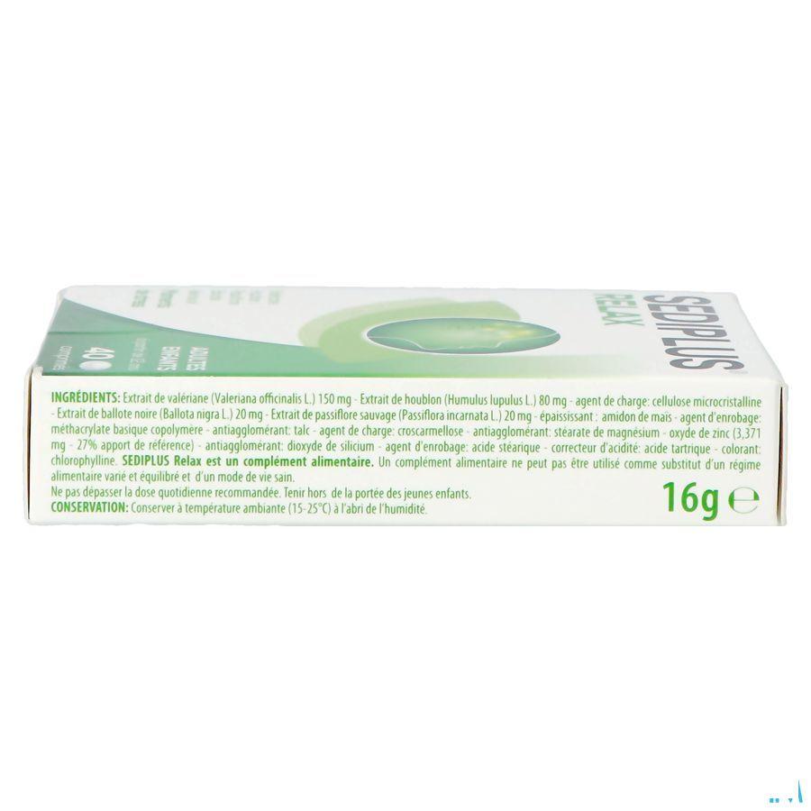 Sediplus Relax Dragee 40  -  Melisana