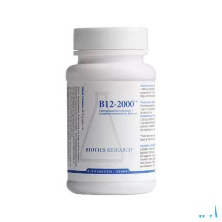 Biotics B12-2000 60 zuigtabletten  -  Energetica Natura
