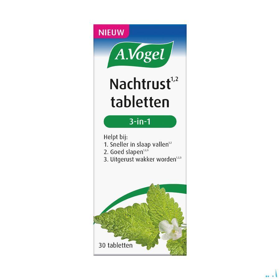 A.Vogel Nachtrust 3In1 Tabl 30