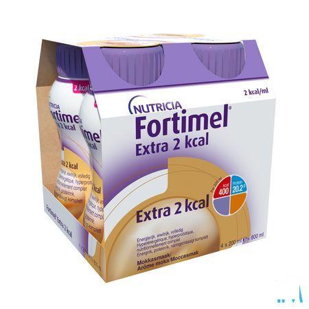 Fortimel Extra 2Kcal Moka 4X200 ml  -  Nutricia