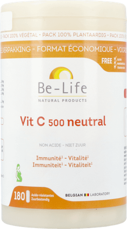 Vit C 500 Neutral Be Life Caps 180