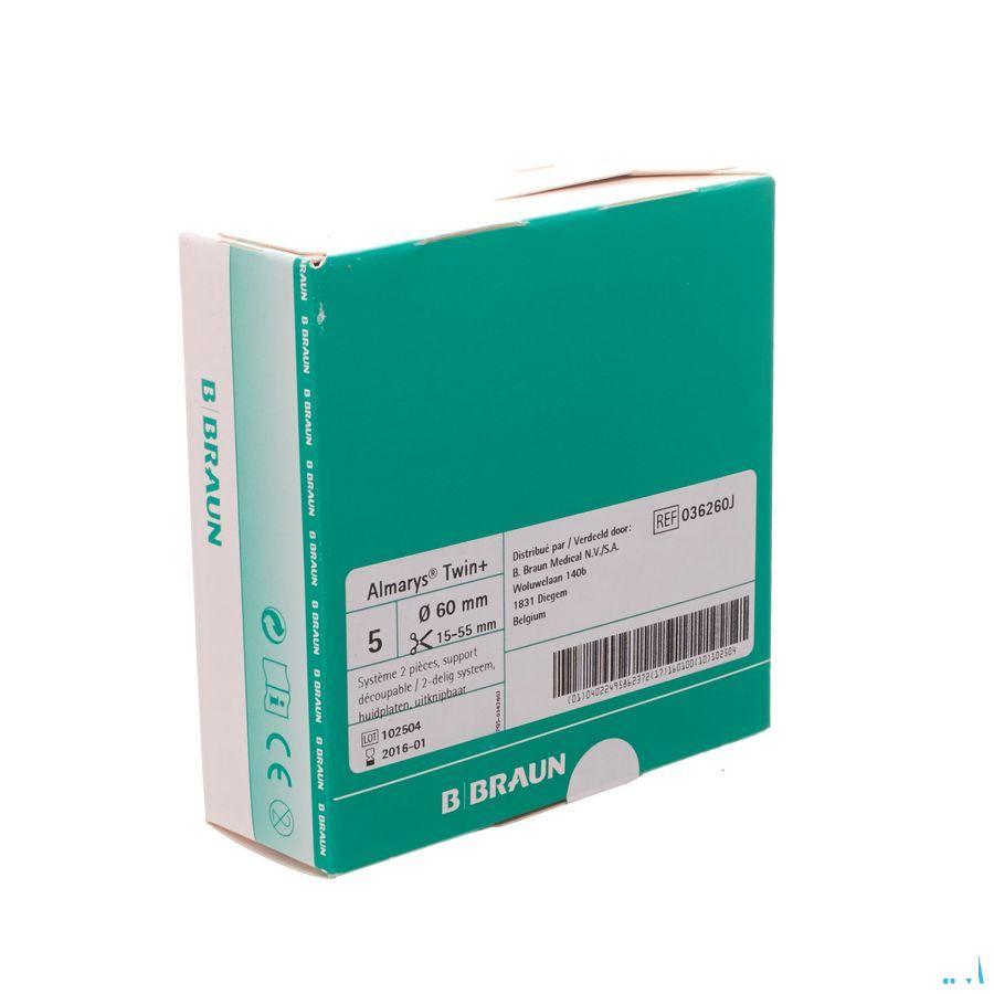 Almarys Twin Plus Platen 60/15-55mm 5 036260j