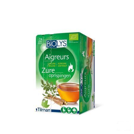 Biolys Curcuma-reglisse Sachets 24  -  Tilman