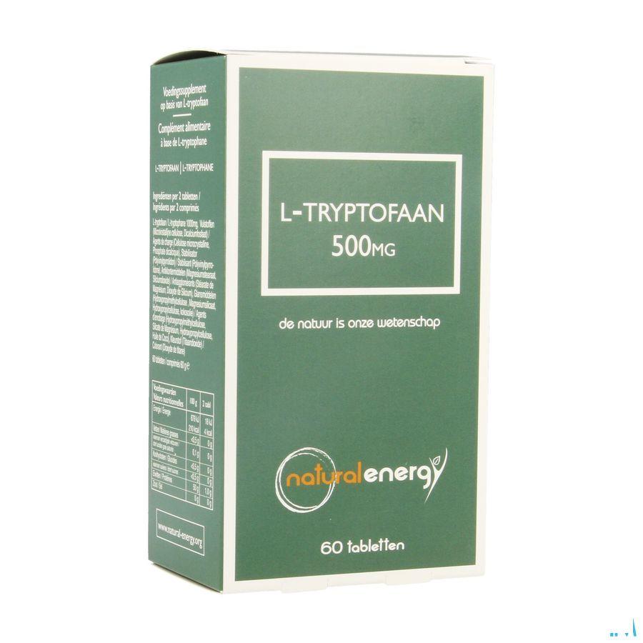L-Tryptophane 500 mg Comp60 Natural Energy
