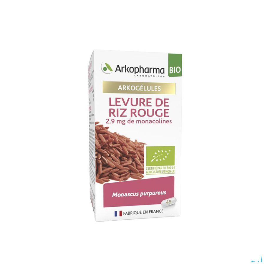 Arkogelules Levure Riz Rouge Bio Caps 45 Nf