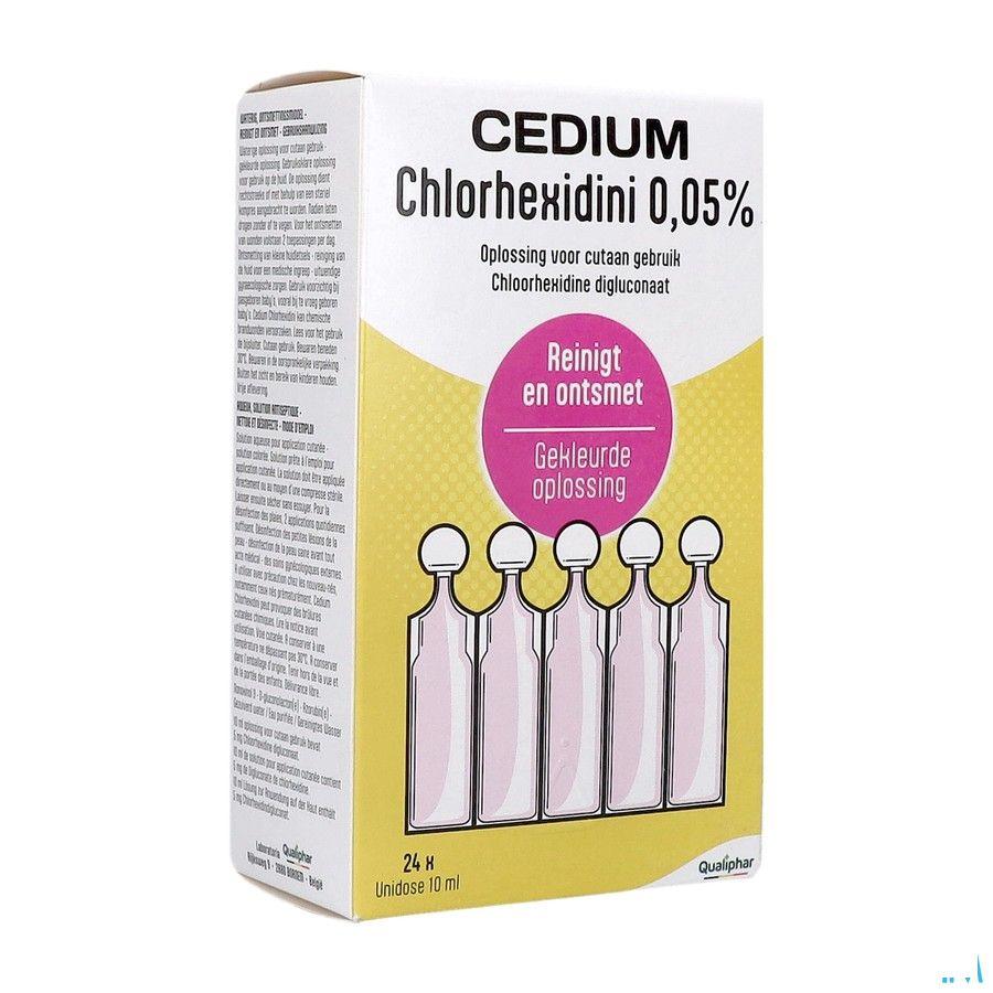 Cedium Chlorhexidini 0,05 % 24x10 ml