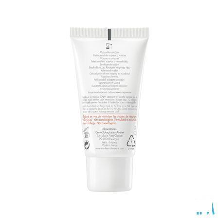 Avene Antirougeurs Calm Masker Verzachtend 50 ml  -  Avene