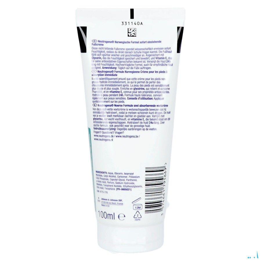 Neutrogena N/F Snel Absorberende Voetcreme 100 ml