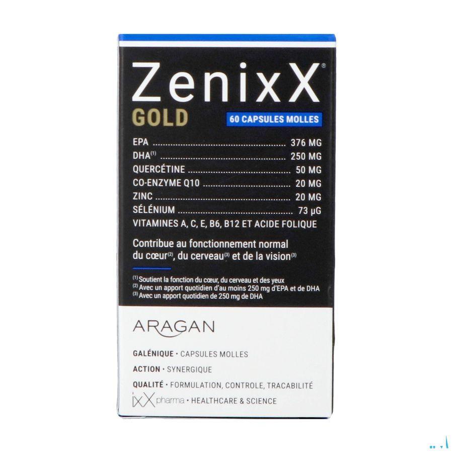 Zenixx Gold Caps 60X890 mg Nf