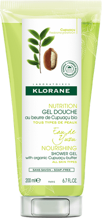 Klorane Corps Gel Douche Eau Yuzu 200 ml