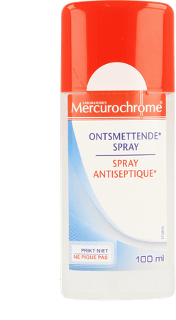 Mercurochrome Spray Ontsmettend 100 ml  -  Urgo Healthcare