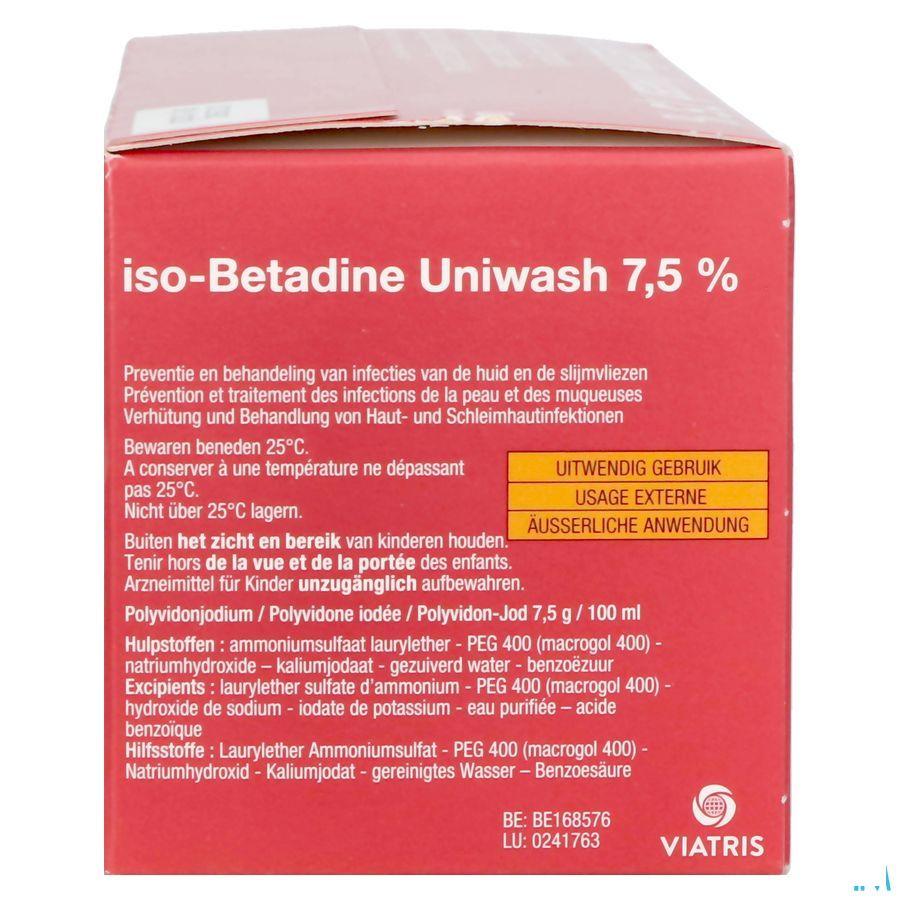 Iso Betadine Uniwash 7,5% 50 x 10 ml
