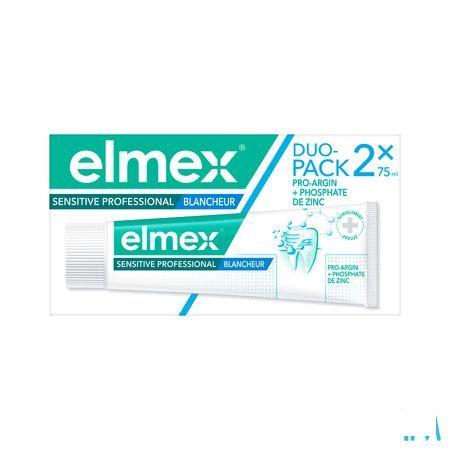 Elmex Sensitive Pro.Whitening Tandpasta 2X75 ml 