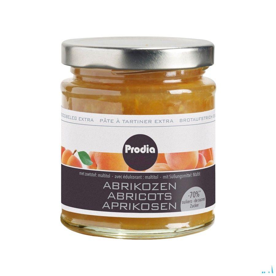 Prodia Tartinade Extra Abricot Maltitol 215 gr  -  Revogan