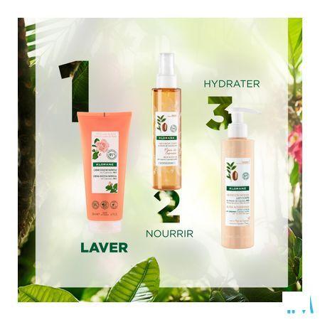 Klorane Corps DoucheCreme Lait Rose 200 ml