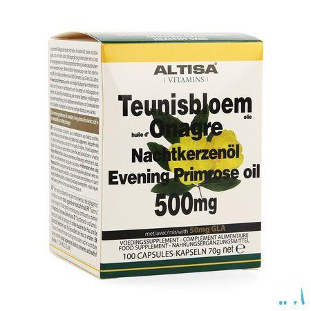 Altisa Teunisbloemolie 500 mg Capsule 100  -  Dieximport