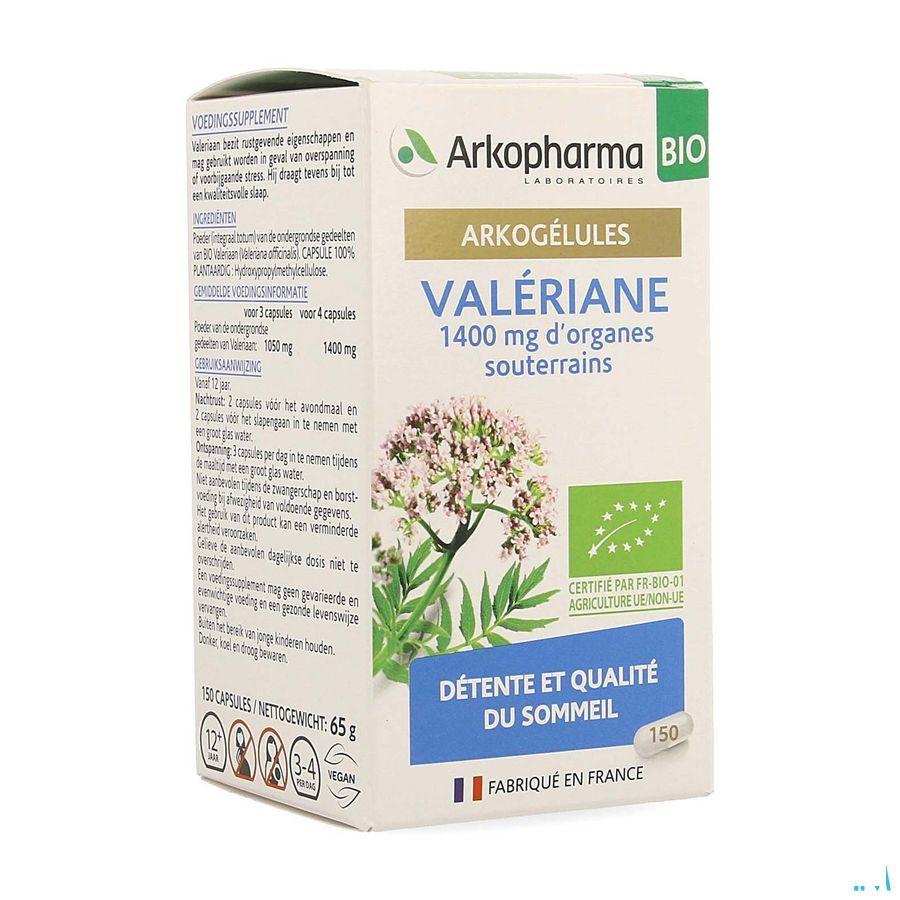 Arkocaps Valeriaan Bio Caps 150 Nf  -  Arkopharma
