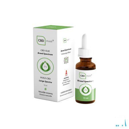 Cbd Olie Breed Spectrum 5% 10 ml Cbd-Phar
