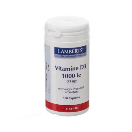 Lamberts Vitamine D 1000IE25 µg Tabletten 180  -  Health Benefits 08