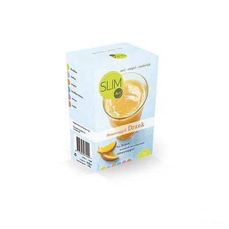 Slimdiet Drank Sinaasappel Zakje 5x25 gr  -  Slimdiet Bv
