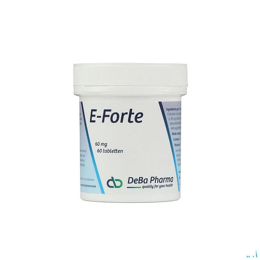 E-forte Tabletten 60x60 mg  -  Deba Pharma