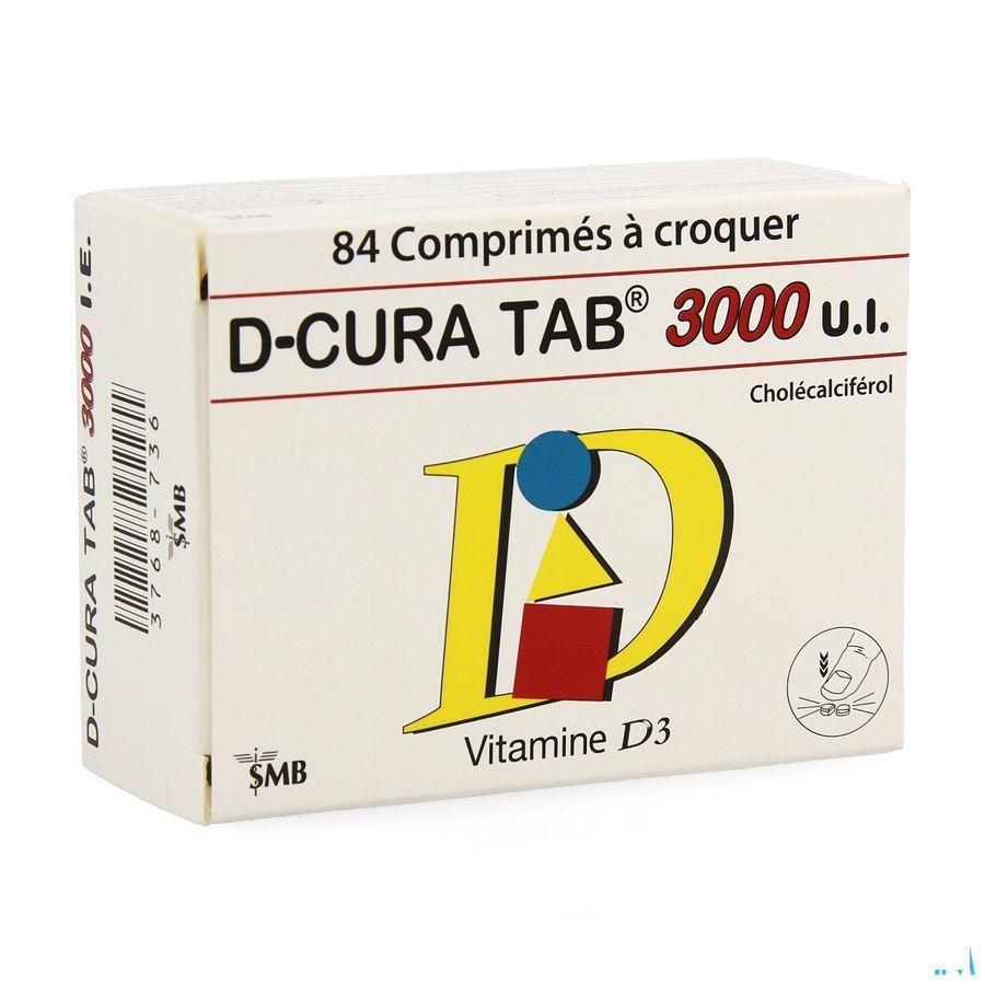 D-cura Tab 3000 Comprimes A Croquer 84