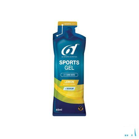6D Sports Gel Lemon 6X45ml