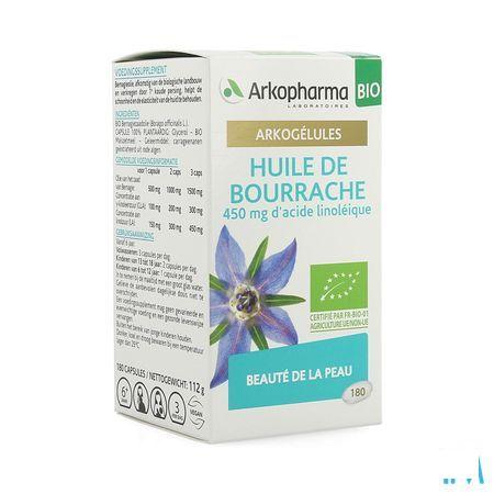 Arkogelules Huile De Bourrache Bio 180 G  -  Arkopharma