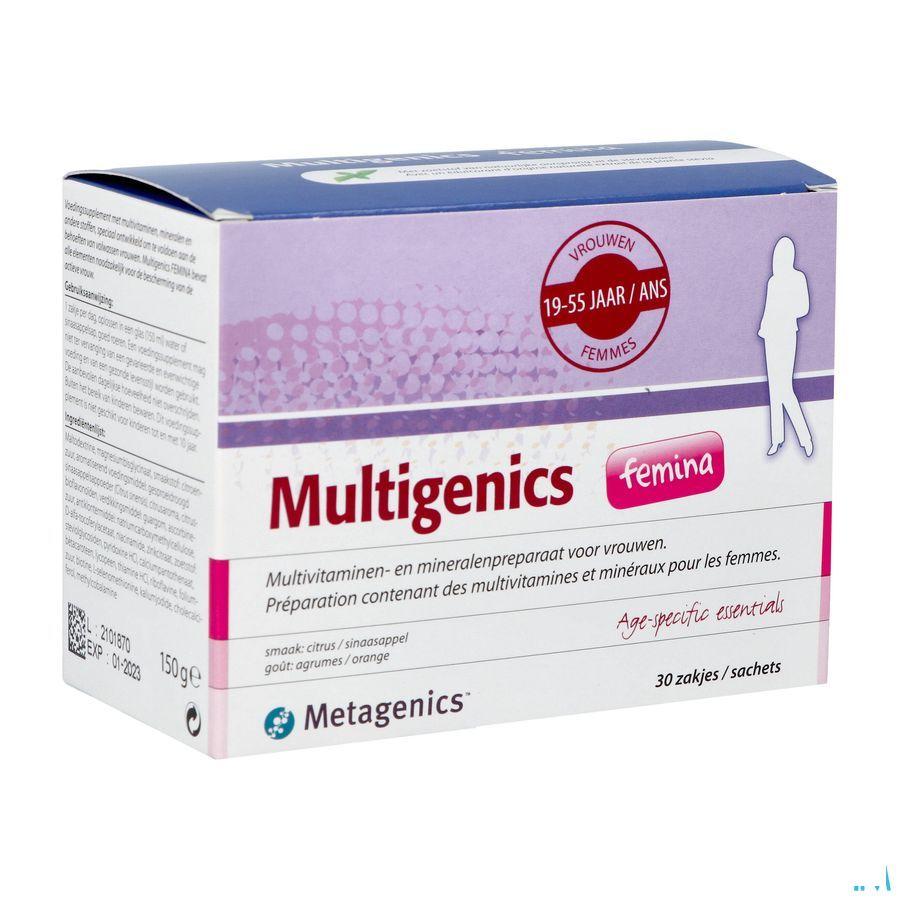 Multigenics Femina Poudre Sachets 30 7284  -  Metagenics