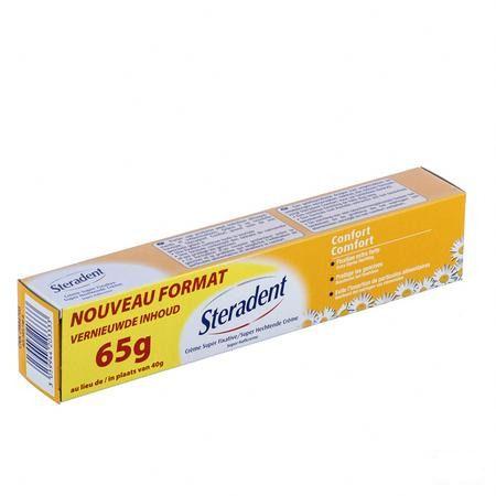 Steradent Fixatiecreme Comfort Kamille 65 gr