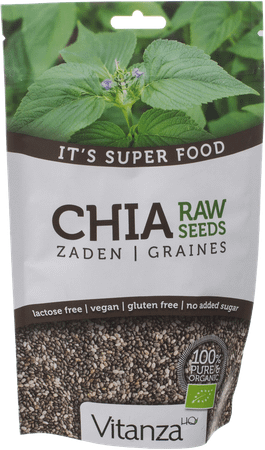 Vitanza Hq Superfood Chia Raw Seeds Bio 200 gr  -  Yvb