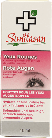 Similasan Yeux Rouges Gouttes 10 ml