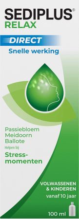 Sediplus Relax Direct 100 ml  -  Melisana