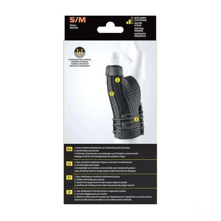 Futuro Deluxe Duimspalk 45843, Zwart Small/medium  -  3M