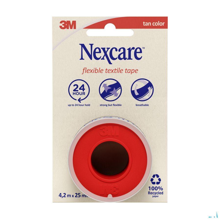 Nexcare 3M Textile Flexibele Tape 4,2m x 25mm Nt04-2