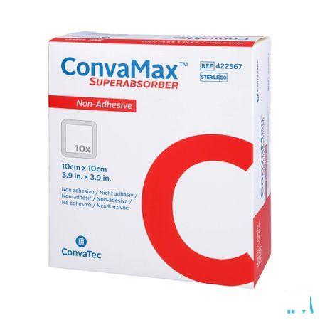 Convamax Superabsorber Non Adhesif 10 x 10Cm 10
